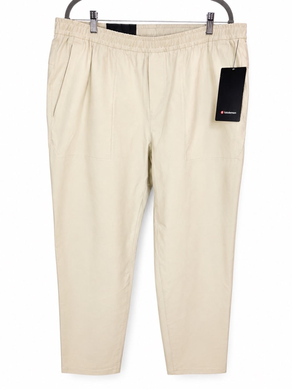NWT Lululemon Utilitech Pull On Classic Fit Pant 30” XXL Beige